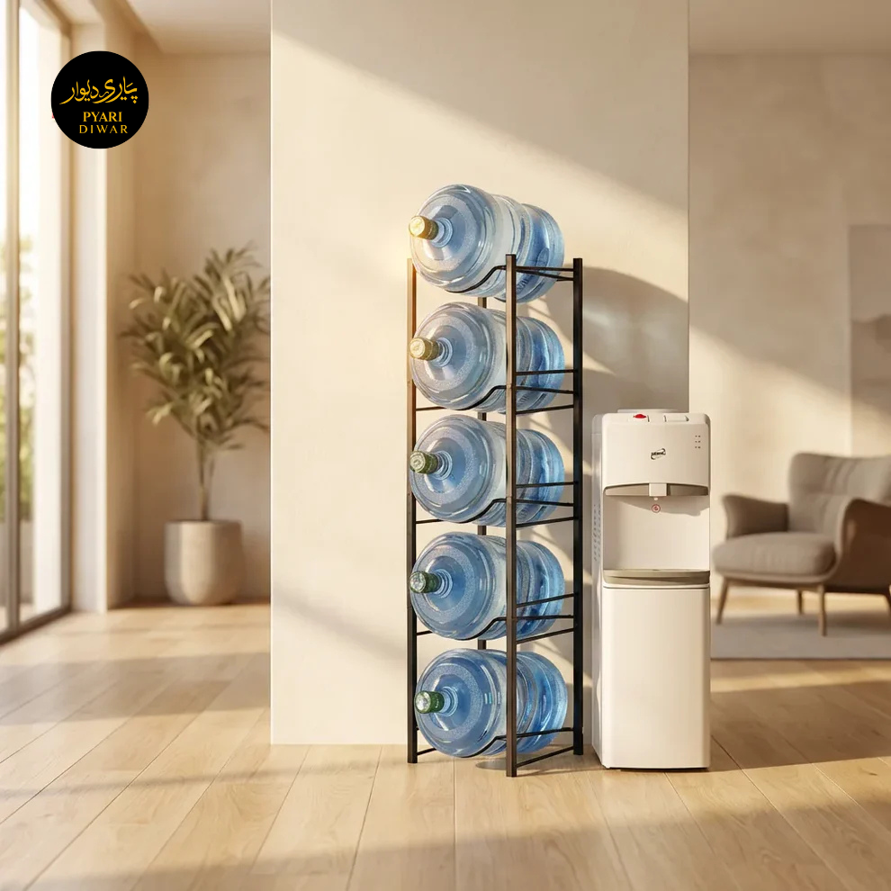 Water Bottle Holder Metal Rack
