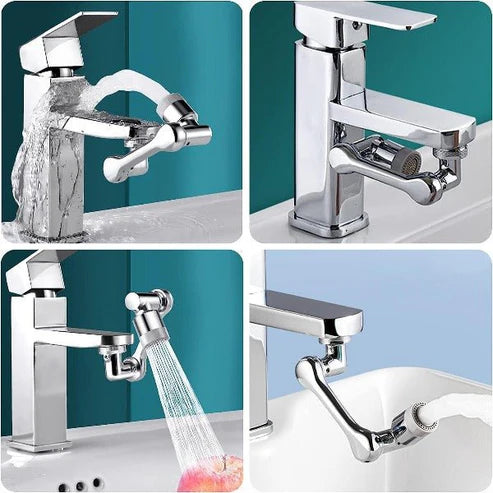 360 Robotic Arm Faucet Sprayer, Universal Rotation Faucet Sprayer,