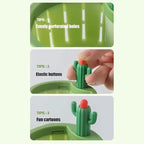 2 pcs Pemium Creative Cactus Design Sink Filter Basket | Multifunctional Kitchen Drain Net Strainer for Food Waste