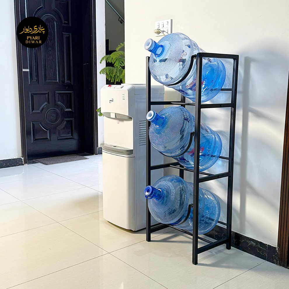 Water Bottle Holder Metal Rack