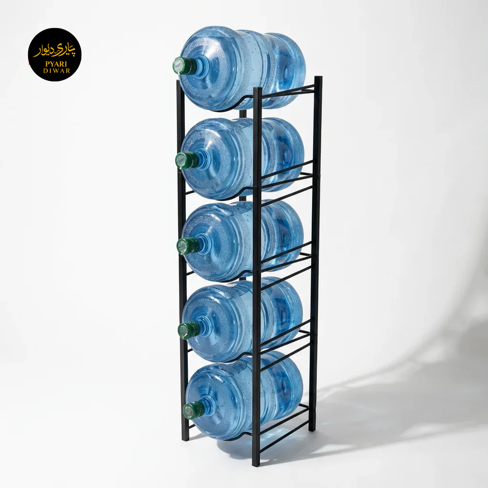 Water Bottle Holder Metal Rack