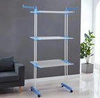 Portable Folding Drying Rack – Compact Clothes Hanger Stand