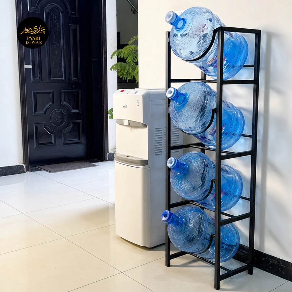 Water Bottle Holder Metal Rack