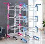 Portable Folding Drying Rack – Compact Clothes Hanger Stand