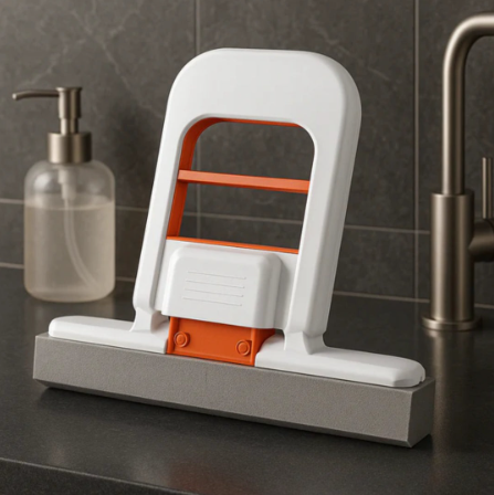 Compact Desktop Cleaning Mop – Portable Water Absorbing Sponge Wiper for Kitchen & Office
