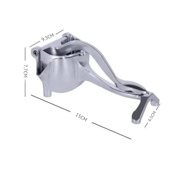 Manual Juice Squeezer, Portable Aluminum Alloy Hand Pressure Juicer, Heavy Duty Single Press Juice Squeezer, Real Stainless Steel Lemon Squeezer