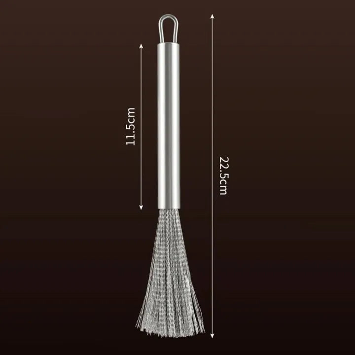 Stainless Steel Pan Scrub Brush Pot Brush (Pack of 2)