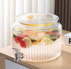 Luxury Acyrlic 5.6Litre Round Juice Dispenser