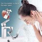 360 Robotic Arm Faucet Sprayer, Universal Rotation Faucet Sprayer,