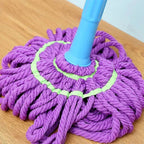 Telescopic Twister Mop with Microfiber Head – Self Wringing Floor Cleaning Mop
